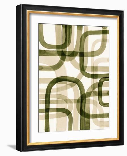 Overlapping VIII-Nikki Galapon-Framed Art Print