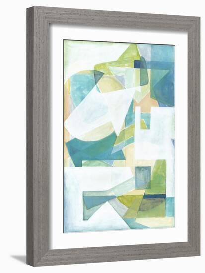 Overlay Abstract I-Megan Meagher-Framed Art Print