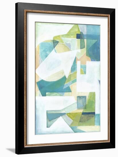 Overlay Abstract I-Megan Meagher-Framed Art Print