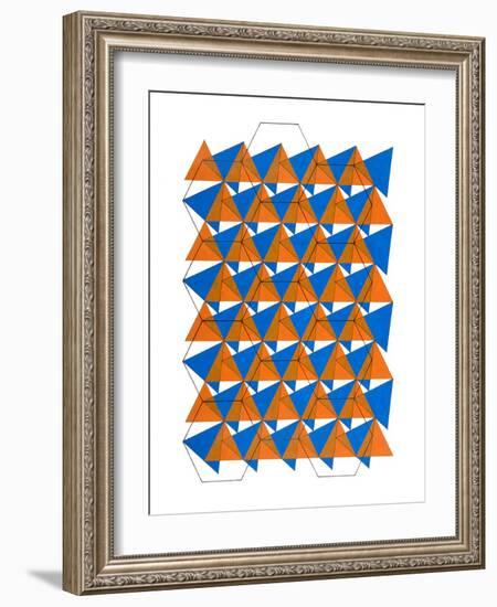 Overlaying Grids, 2007-Peter McClure-Framed Giclee Print