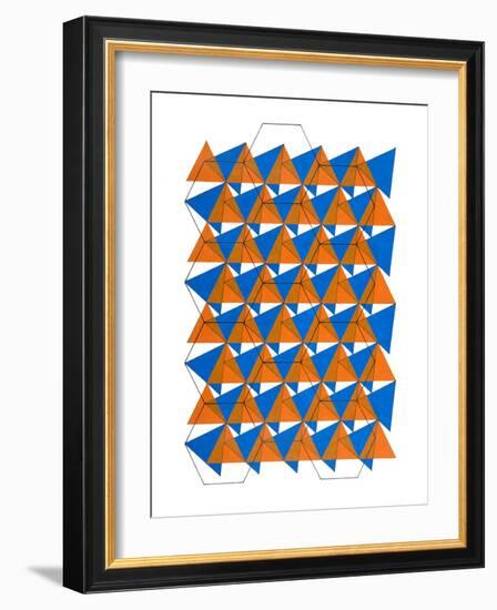 Overlaying Grids, 2007-Peter McClure-Framed Giclee Print