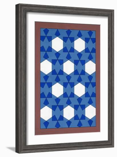 Overlaying Rectangles, 2011-Peter McClure-Framed Giclee Print
