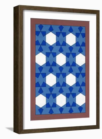 Overlaying Rectangles, 2011-Peter McClure-Framed Giclee Print