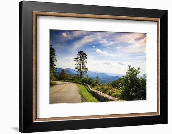 Overlook, Blue Ridge Parkway, Smoky Mountains, USA.-Anna Miller-Framed Photographic Print