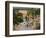 Overlook of Library with Tourists, Ephesus, Turkey-Joe Restuccia III-Framed Photographic Print