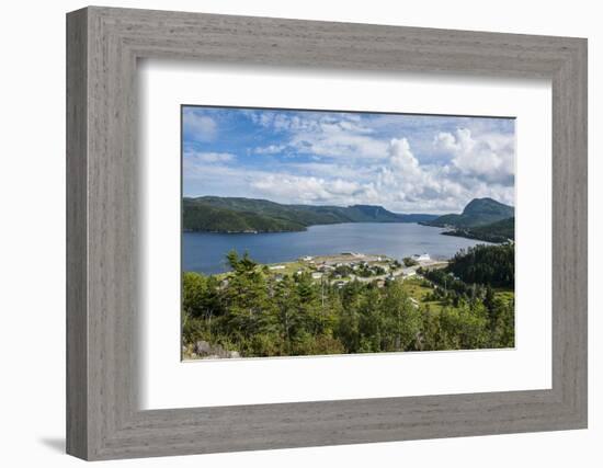 Overlook over Bonne Bay on the East Arm of the UNESCO World Heritage Sight-Michael Runkel-Framed Photographic Print