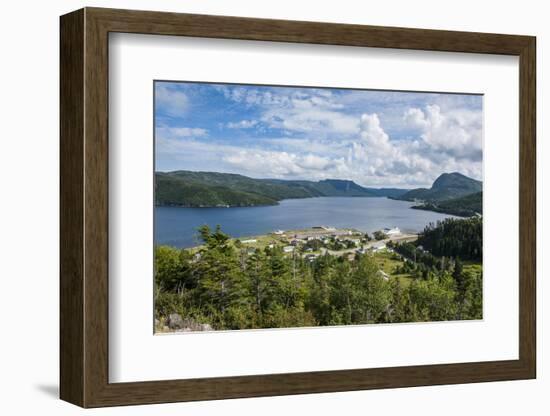 Overlook over Bonne Bay on the East Arm of the UNESCO World Heritage Sight-Michael Runkel-Framed Photographic Print