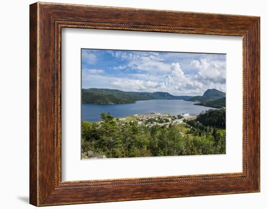 Overlook over Bonne Bay on the East Arm of the UNESCO World Heritage Sight-Michael Runkel-Framed Photographic Print