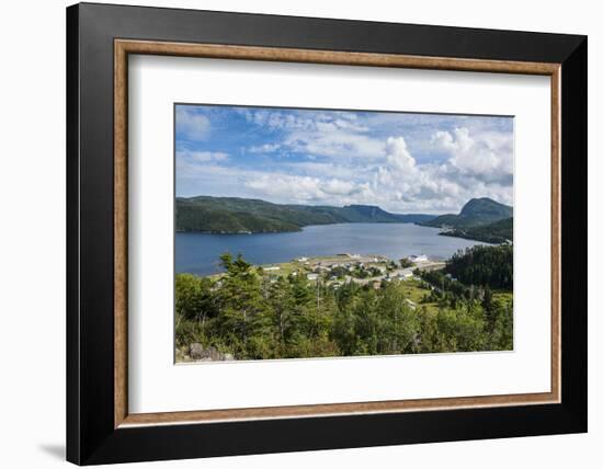 Overlook over Bonne Bay on the East Arm of the UNESCO World Heritage Sight-Michael Runkel-Framed Photographic Print