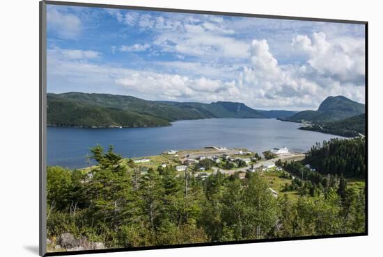 Overlook over Bonne Bay on the East Arm of the UNESCO World Heritage Sight-Michael Runkel-Mounted Photographic Print