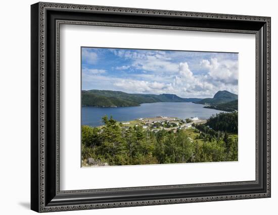 Overlook over Bonne Bay on the East Arm of the UNESCO World Heritage Sight-Michael Runkel-Framed Photographic Print