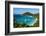 Overlook over White Bay, Jost Van Dyke, British Virgin Islands, West Indies, Caribbean, Central Ame-Michael Runkel-Framed Photographic Print