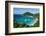 Overlook over White Bay, Jost Van Dyke, British Virgin Islands, West Indies, Caribbean, Central Ame-Michael Runkel-Framed Photographic Print