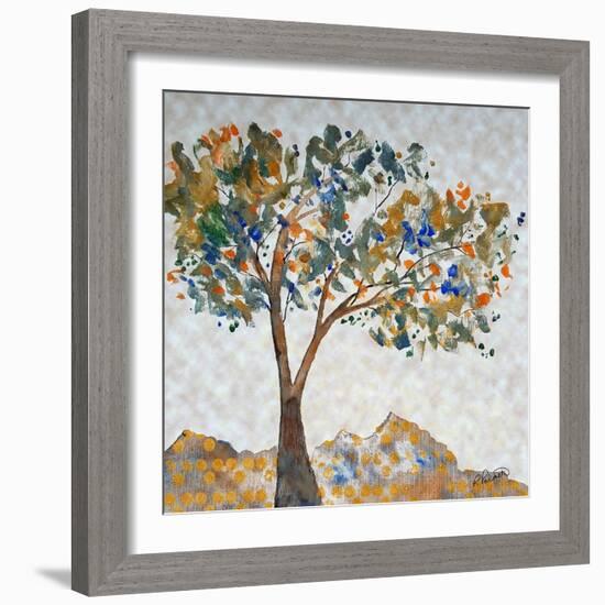 Overlooking Gold-Ruth Palmer-Framed Art Print