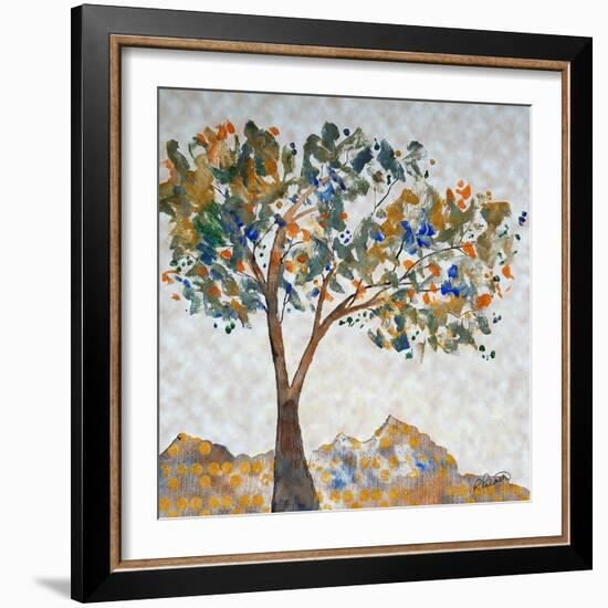 Overlooking Gold-Ruth Palmer-Framed Art Print