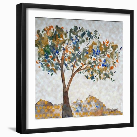 Overlooking Gold-Ruth Palmer-Framed Art Print