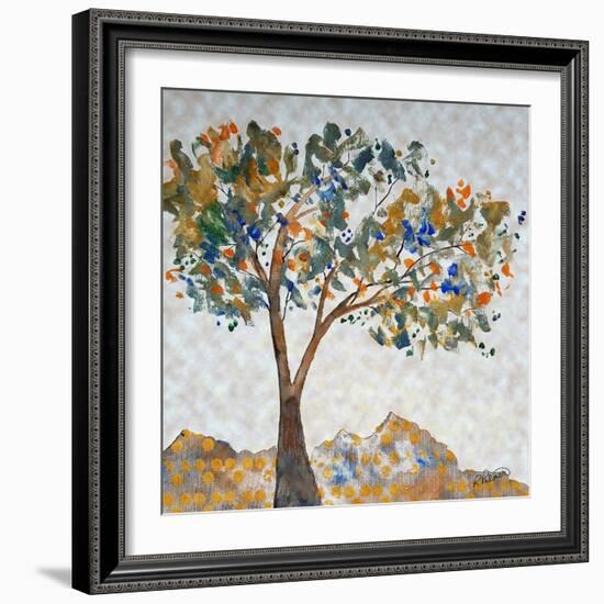 Overlooking Gold-Ruth Palmer-Framed Art Print