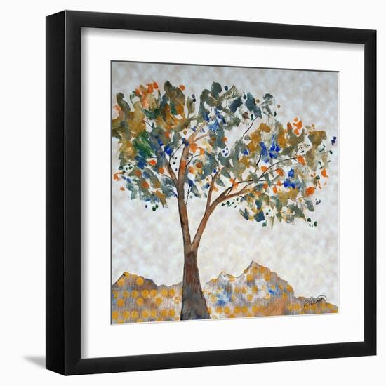 Overlooking Gold-Ruth Palmer-Framed Art Print