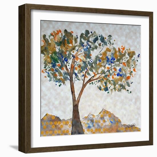 Overlooking Gold-Ruth Palmer-Framed Art Print