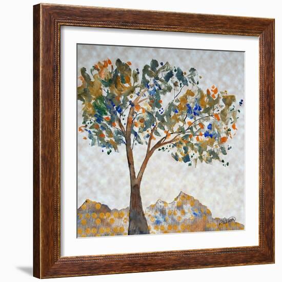 Overlooking Gold-Ruth Palmer-Framed Art Print