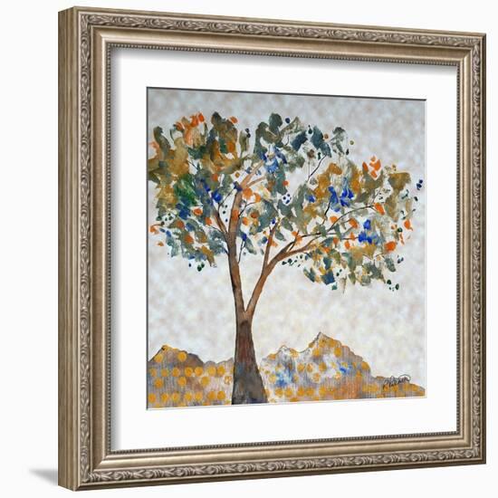 Overlooking Gold-Ruth Palmer-Framed Art Print