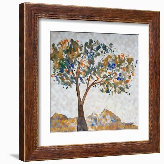 Overlooking Gold-Ruth Palmer-Framed Art Print