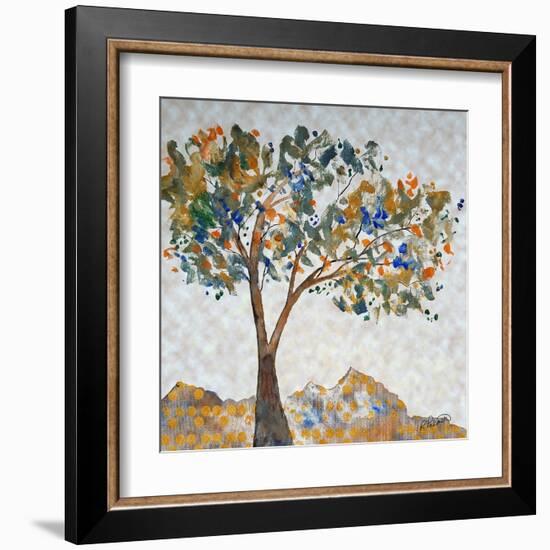 Overlooking Gold-Ruth Palmer-Framed Art Print