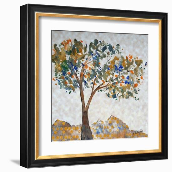 Overlooking Gold-Ruth Palmer-Framed Art Print