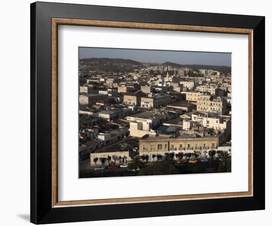 Overlooking the Capital City of Asmara, Eritrea, Africa-Mcconnell Andrew-Framed Photographic Print