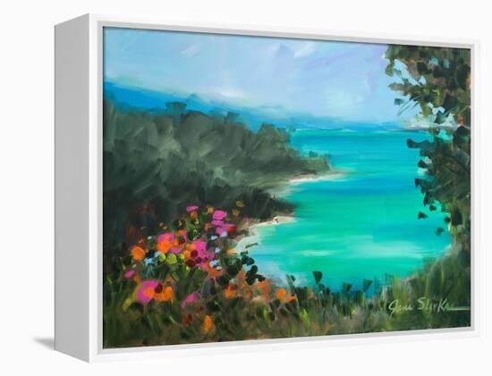 Overlooking the Inlet-Jane Slivka-Framed Stretched Canvas