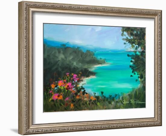 Overlooking the Inlet-Jane Slivka-Framed Art Print