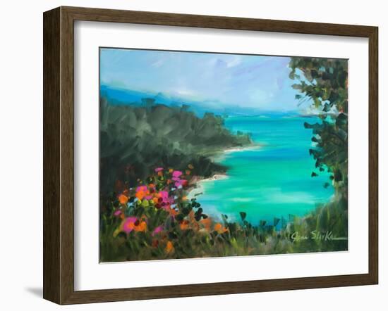 Overlooking the Inlet-Jane Slivka-Framed Art Print