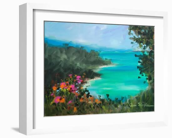 Overlooking the Inlet-Jane Slivka-Framed Art Print