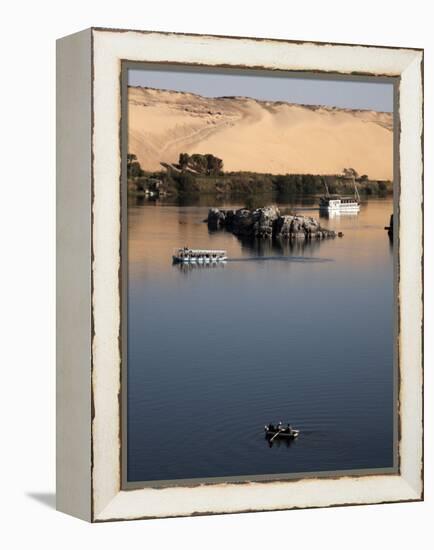 Overlooking the River Nile at Aswan, Egypt, North Africa, Africa-Mcconnell Andrew-Framed Premier Image Canvas