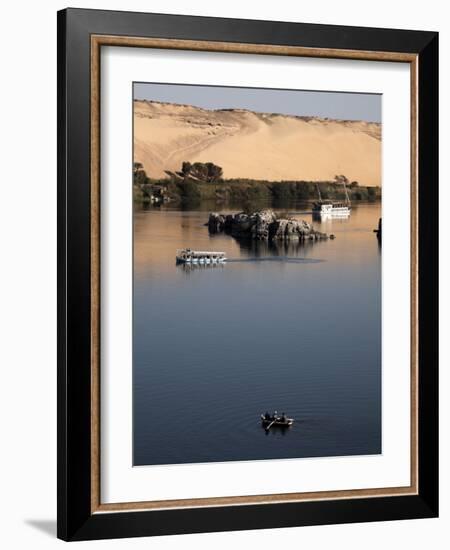 Overlooking the River Nile at Aswan, Egypt, North Africa, Africa-Mcconnell Andrew-Framed Photographic Print