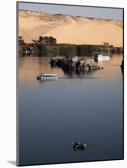 Overlooking the River Nile at Aswan, Egypt, North Africa, Africa-Mcconnell Andrew-Mounted Photographic Print