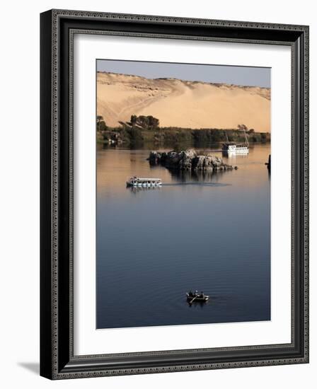 Overlooking the River Nile at Aswan, Egypt, North Africa, Africa-Mcconnell Andrew-Framed Photographic Print