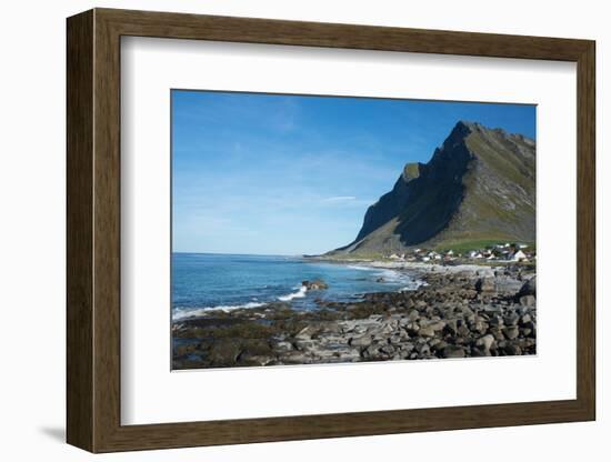 Overlooking Vikten, Lofoten Islands, Nordland, Norway, Scandinavia, Europe-Ethel Davies-Framed Photographic Print