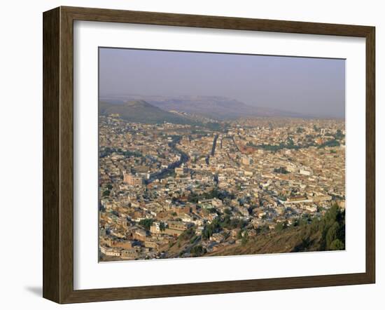 Overlooking Zacatecas, Zacatecas State, Mexico, Central America-Robert Francis-Framed Photographic Print