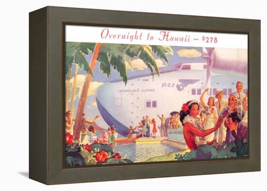 Overnight to Hawaii-null-Framed Stretched Canvas