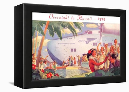 Overnight to Hawaii-null-Framed Stretched Canvas