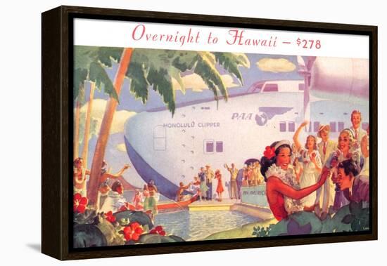 Overnight to Hawaii-null-Framed Stretched Canvas