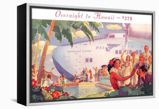 Overnight to Hawaii-null-Framed Stretched Canvas