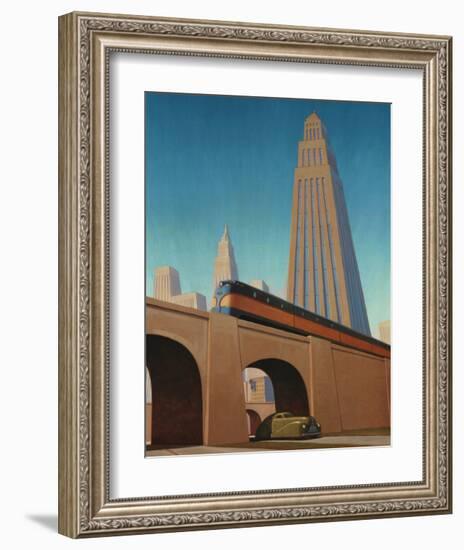 Overpass-Robert LaDuke-Framed Art Print