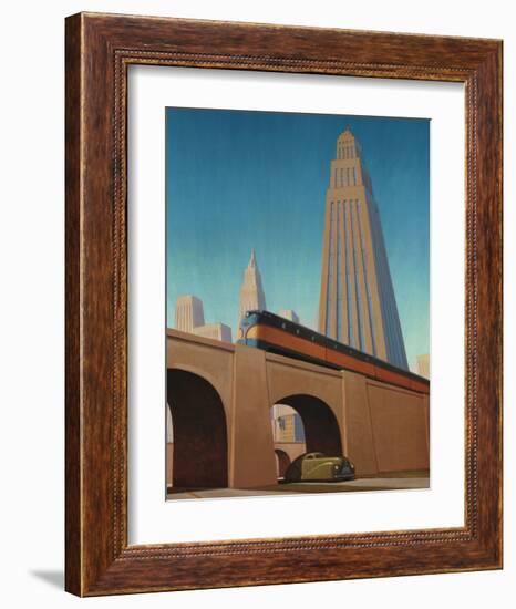 Overpass-Robert LaDuke-Framed Art Print