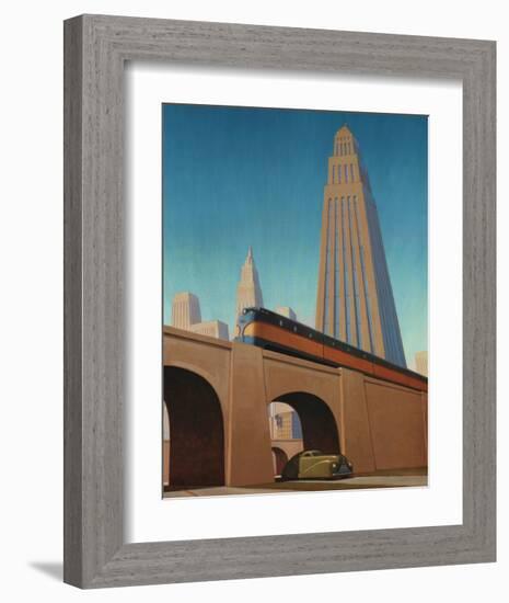 Overpass-Robert LaDuke-Framed Art Print