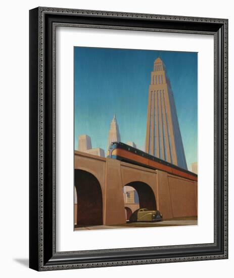 Overpass-Robert LaDuke-Framed Art Print