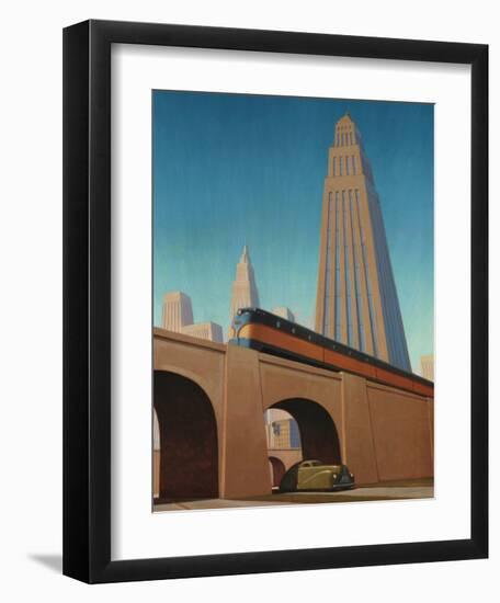 Overpass-Robert LaDuke-Framed Art Print