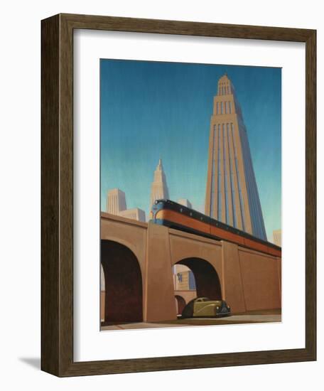 Overpass-Robert LaDuke-Framed Art Print