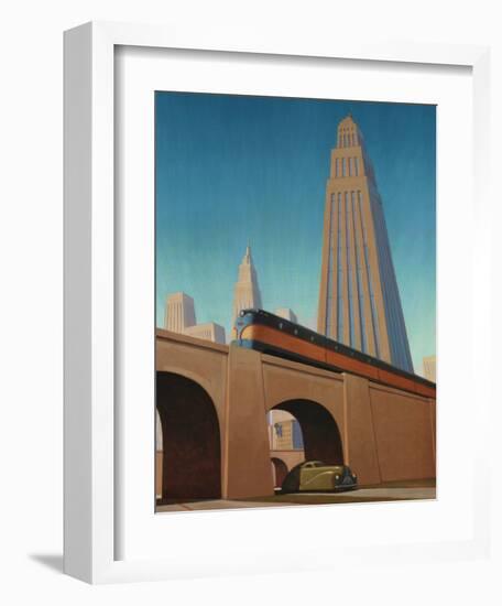 Overpass-Robert LaDuke-Framed Art Print